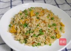 豇豆蛋炒饭的做法图解8