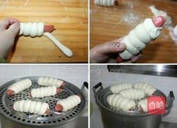 早餐必备香肠卷的做法图解2