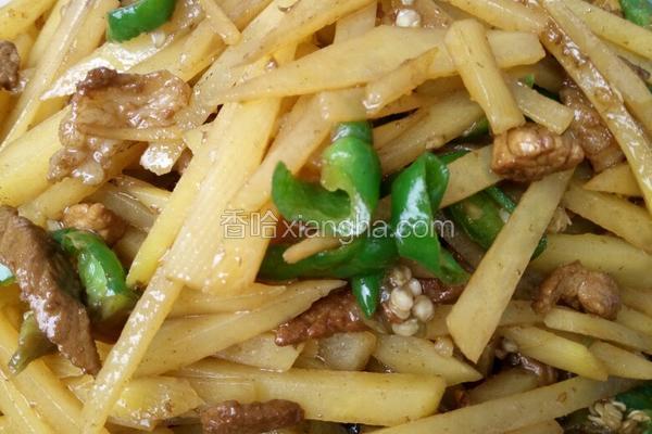 青椒土豆丝