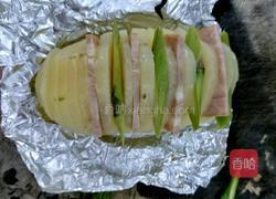 培根芦笋风琴土豆的做法图解2