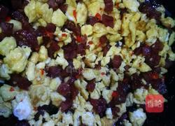 香辣腊肠蛋炒饭的做法图解6