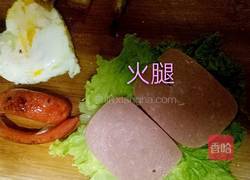 丰盛的三明治(≧▽≦)的做法图解4