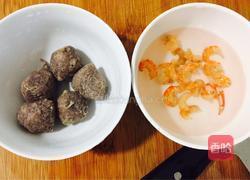 牛肉丸紫菜汤的做法图解1