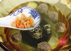 牛肉丸紫菜汤的做法图解3