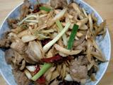 皎白炒鸭肉的做法[图]