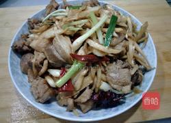 皎白炒鸭肉的做法图解4