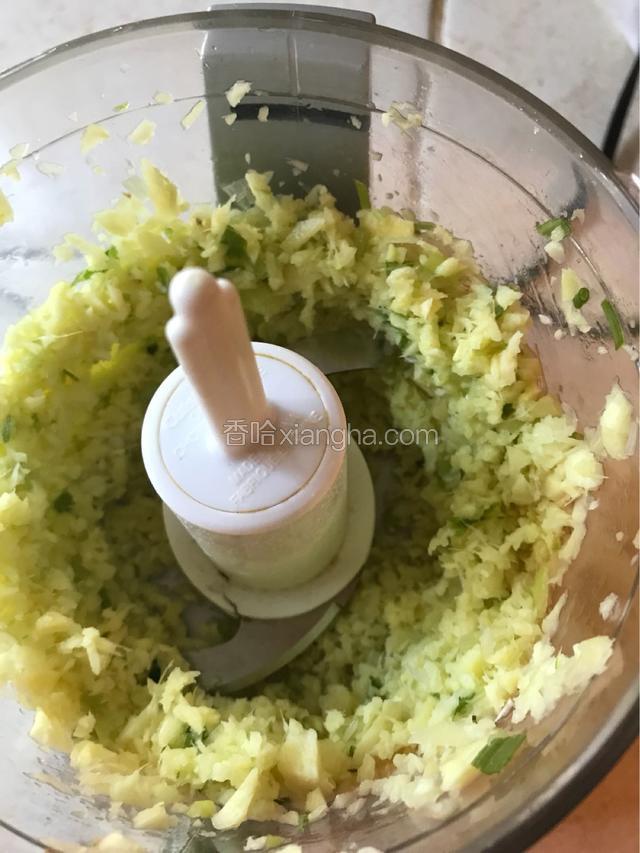 打得越碎越好。