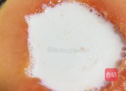 牛奶木瓜布丁的做法图解8