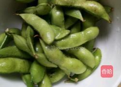 卤料碰毛豆的做法图解3
