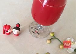 鲜榨西瓜汁的做法图解2