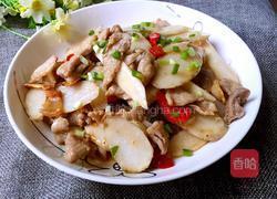 山药炒肉片的做法图解11