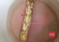 山药炒肉片的做法图解1