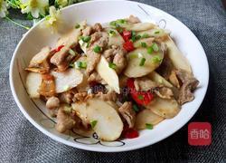 山药炒肉片的做法图解10