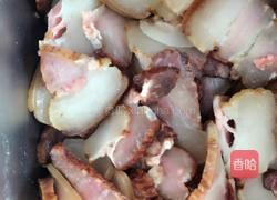 腊肉炒荷兰豆的做法图解2