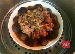 香菇蒸鸡腿的做法图解6