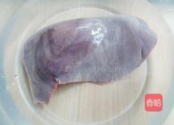 洋葱炒猪肝的做法图解1