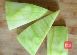 蜜汁西瓜皮的做法图解2