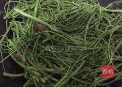 烧腩炒龙须菜的做法图解5