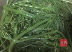 烧腩炒龙须菜的做法图解6