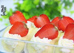 风靡韩国的草莓蛋糕卷