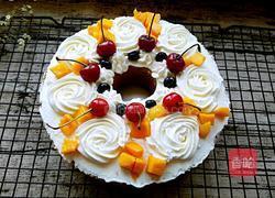 奶油水果蛋糕的做法图解8