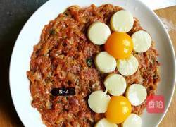 花朵肉炖蛋的做法图解3