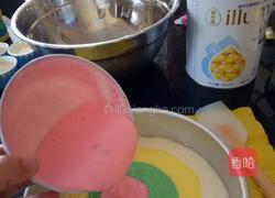 酸奶彩虹蛋糕的做法图解14