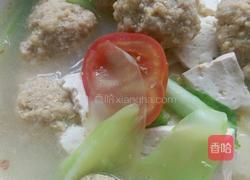 圆子豆腐汤的做法图解4