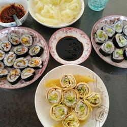 乡下厨娘学做寿司的做法[图]