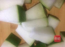 冬瓜绿豆扇骨汤的做法图解5
