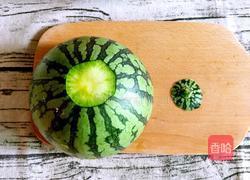 火龙果西瓜果盘的做法图解2