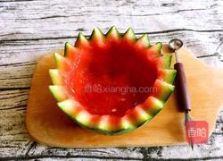火龙果西瓜果盘的做法图解6