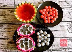 火龙果西瓜果盘的做法图解9