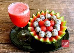 火龙果西瓜果盘的做法图解13