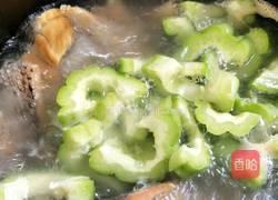 苦瓜咸鱼煲的做法图解5