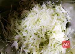 瓠瓜丝鸡蛋饼的做法图解4