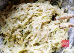 瓠瓜丝鸡蛋饼的做法图解8