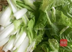 炝炒小白菜的做法图解2