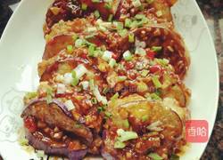 鱼香土豆泥茄盒的做法图解14