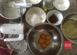 可可戚风蛋糕！的做法图解2