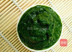 翡翠菠菜泥的做法图解5