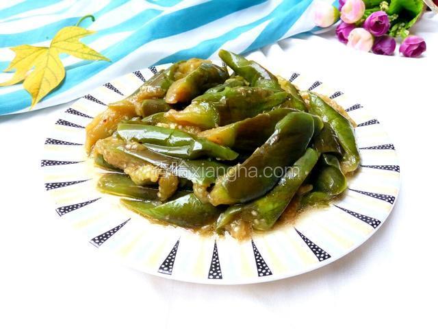 清炒花茄子