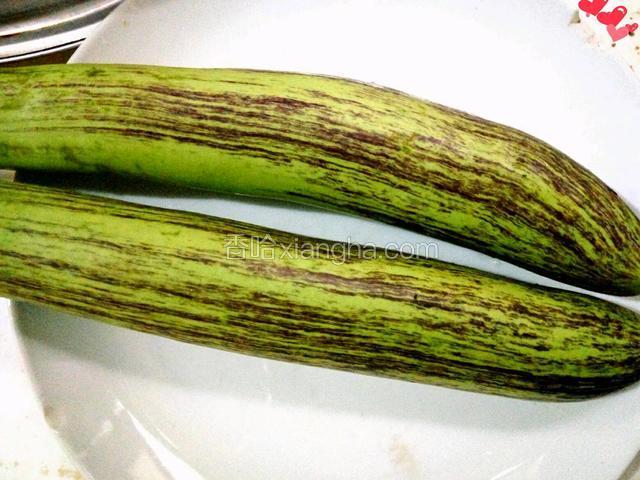 准备花茄子