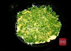 韭菜煎鸡蛋的做法图解4