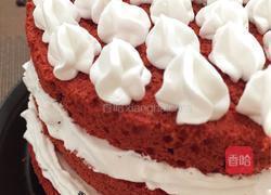 红丝绒裸蛋糕的做法图解1