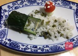 豇豆焖米饭的做法图解6