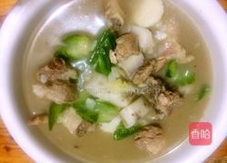 丝瓜排骨淮山汤的做法图解8