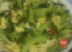 青瓜炒鸡蛋的做法图解7