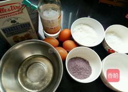 黑米奶油蛋糕的做法图解1