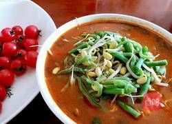 手擀菠菜面的做法图解7